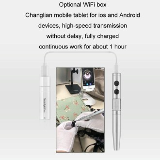 5 Million Digital Electron Microscope Magnifying Dermatoscope, Specification: B008+Z04 Universal Bracket+WIFI Box