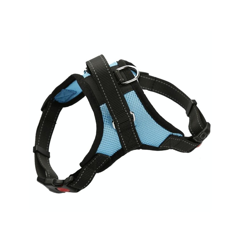 K9 Dog Adjustable Chest Strap, Size: XS(Breathable Sky Blue)