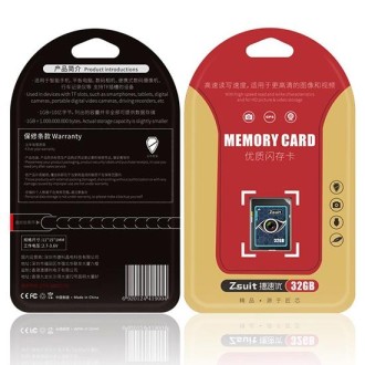 Zsuit Honeycomb Series 128GB Camera Lens Pattern SD Memory Card for Driving Recorder / Camera and Other Support SD Card Devices