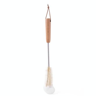 Kitchen Wooden Handle Cleaning Brush,Style: Long -handle Cup Brush