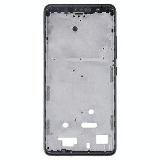 Front Housing LCD Frame Bezel Plate with Side Keys for BQ Aquaris X2 / X2 Pro(Black)