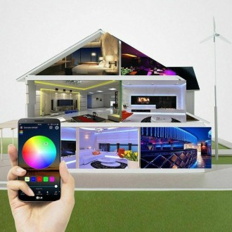 5M 5050 RGB LED Strip Light WIFI Smart Home Power Kit Set (Not waterproof)