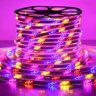 1m Waterproof Colorproof LED Strips Neon Light Bar, Style: 2835 144 Beads Horse Racing Light Strip