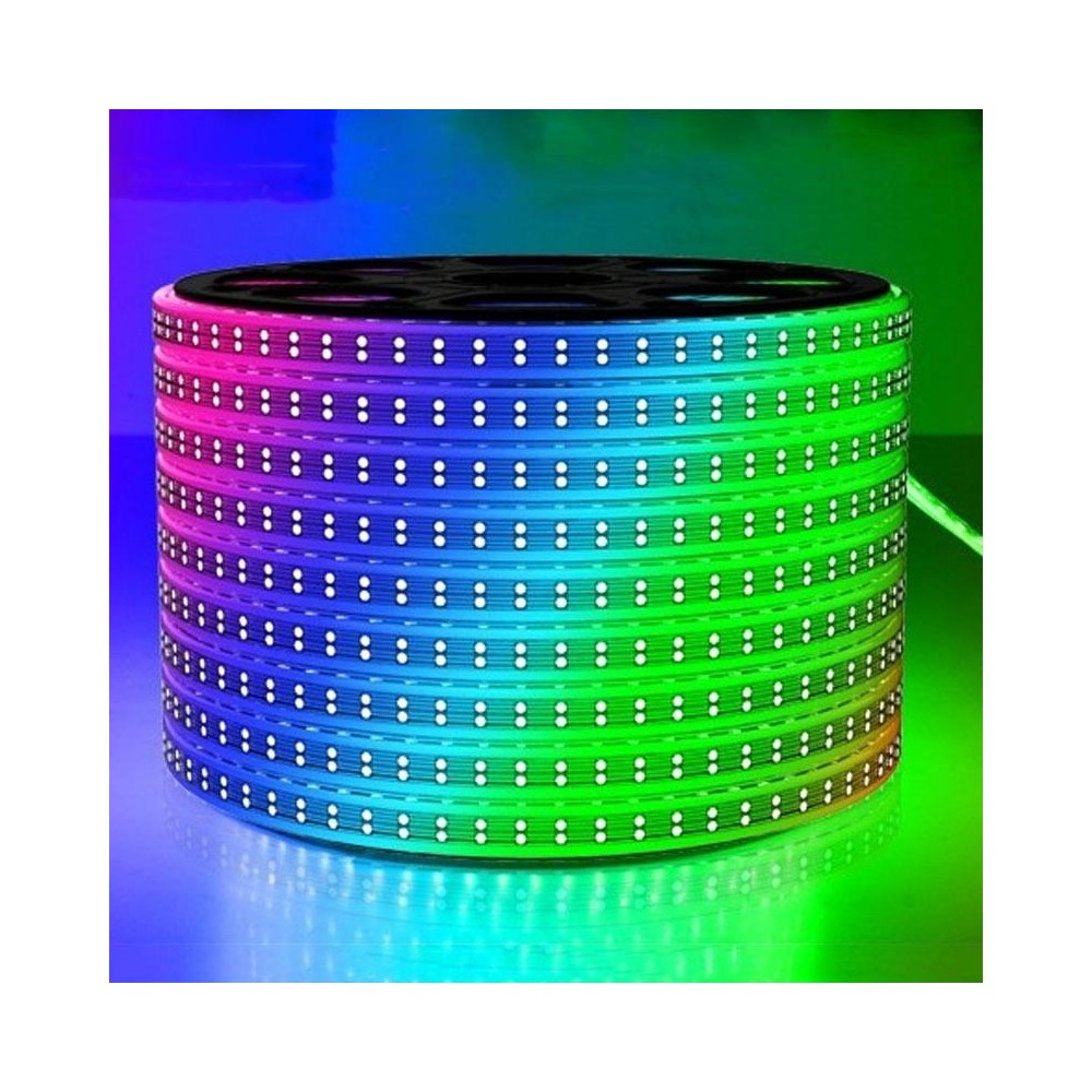 1m Waterproof Colorproof LED Strips Neon Light Bar, Style: 5050 120 Beads RGB Light Strip