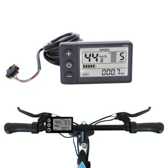 S866 Electric Bicycle Mountain Bike LCD Meter, Specification: A Type