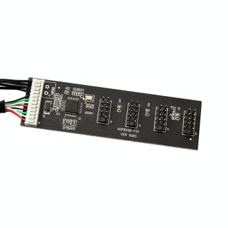 USB 2.0 9pin To 4 9pin Hub Internal Motherboard Header With 4pin Powered