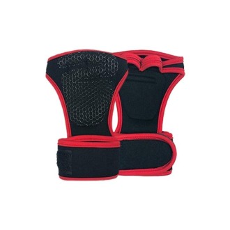 Sports Riding Gloves Silicone pull-up Exercise Gloves, Size:XL(Regular Red)