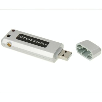 Mini USB 2.0 Digital DVB-T TV Stick, Support MPEG-4 Compression Format(Silver)