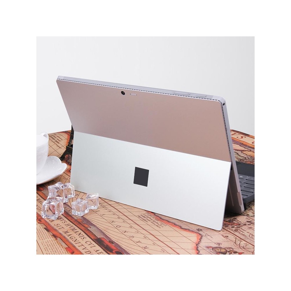 Tablet PC Shell Protective Back Film Sticker for Microsoft Surface Pro 3 (Silver)