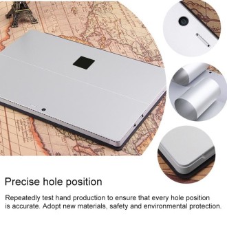 Tablet PC Shell Protective Back Film Sticker for Microsoft Surface Pro 3 (Silver)