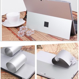 Tablet PC Shell Protective Back Film Sticker for Microsoft Surface Pro 3 (Silver)