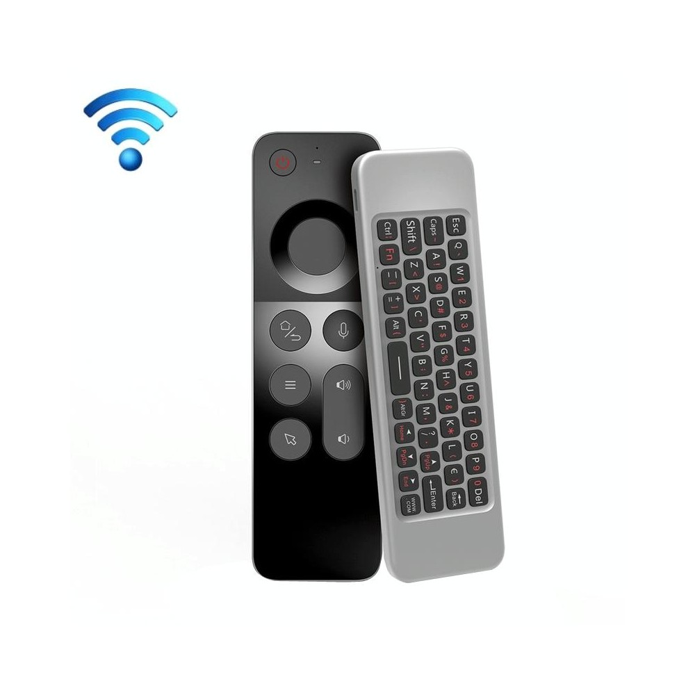 W3 Air Infrared Learning Double -Sided Wireless Mini Keyboard Mouse 2.4G Voice Remote Control