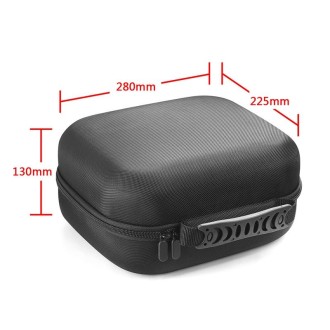 For Topfeel T80M Mini PC Protective Storage Bag(Black)