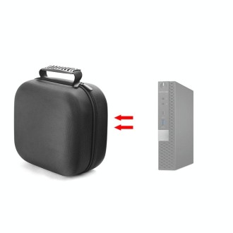 For DELL 7060MFF Mini PC Protective Storage Bag(Black)