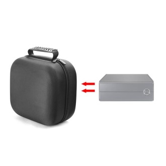 For Shuttle XH61V Mini PC Protective Storage Bag (Black)