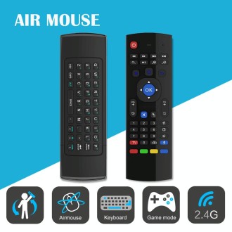 MX3-M Air Mouse Wireless 2.4G Remote Control Keyboard with Microphone for Android TV Box / Mini PC