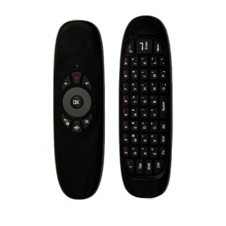 C120 T10 Fly Air Mouse 2.4GHz Rechargeable Wireless Keyboard Remote Control for Android TV Box / PC