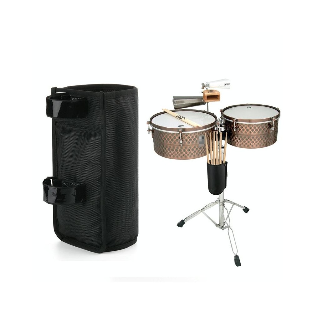 Drum Stick Storage Box Waterproof Drumsticks Storage Bag Mallet Package Case(Black)