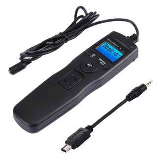 RST-7006 LCD Screen Time Lapse Intervalometer Shutter Release Digital Timer Remote Controller with N10 Cable for NIKON D90/D5000