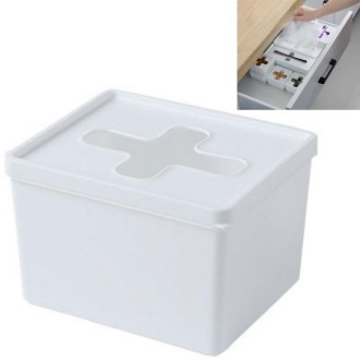 Combinable Drawer With Lid Sorting Cross Window Desktop Sundries Storage Box, Colour: Taller