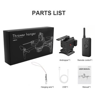 Drone Airdrop System System Ring Gift Deliver Life Rescue Thrower