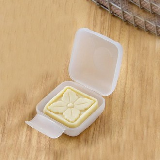 Travel Handmade Soap Dish Portable With Lid Lock Drain Seal Soap Dish, Size: Small