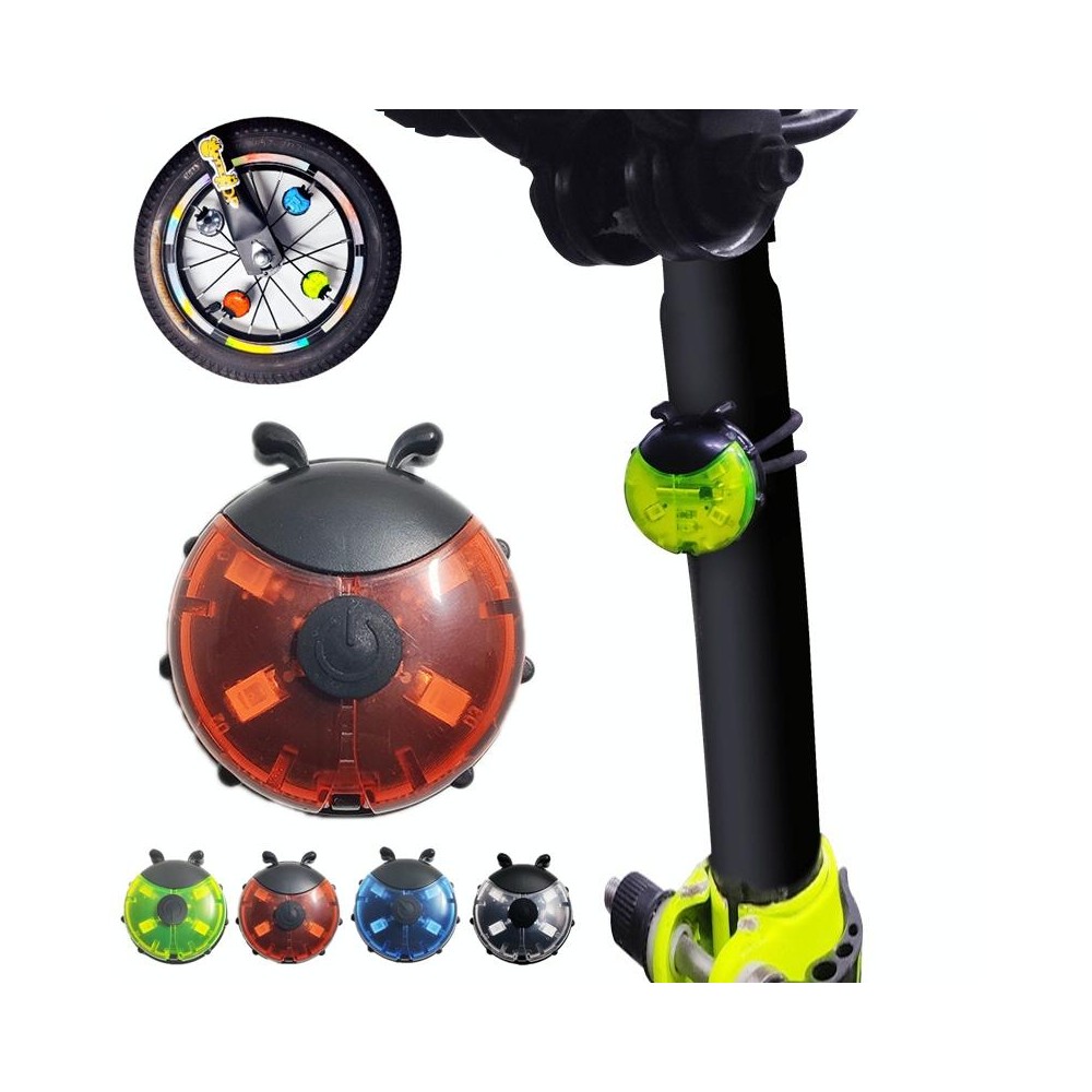 Ladybug Wheel Light Children Balance Bike Bicycle Hub Light, Color: Manual&Automatic