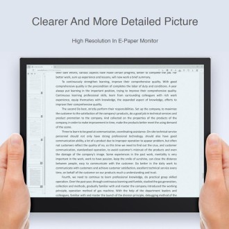 Waveshare 9.7 inch E-Paper Monitor External E-Paper Screen for MAC / Windows PC(UK Plug)