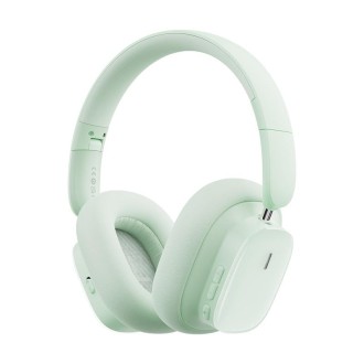 Baseus Bowie Series H1i Over-Ear Noise Reduction Bluetooth Headphone(Green)