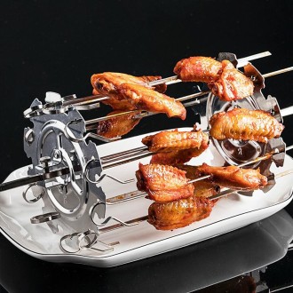 Short 20cm  Air Fryer Electric Oven Lamb Skewer Grill