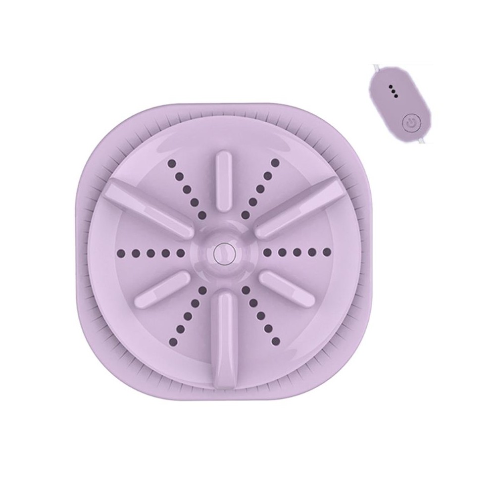 Portable Mini Turbo Switch Three-Speed Timing Washing Machine, Size: Remote Control Switch(Purple)