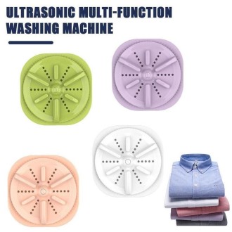 Portable Mini Turbo Switch Three-Speed Timing Washing Machine, Size: Remote Control Switch(Purple)