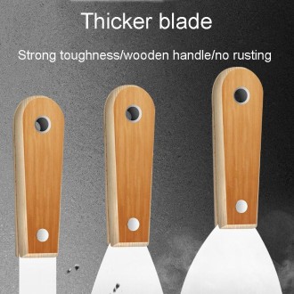 6 inch Stainless Steel Mirror Finish Putty Knife Trowel Cleaning Trowel Painting Tools