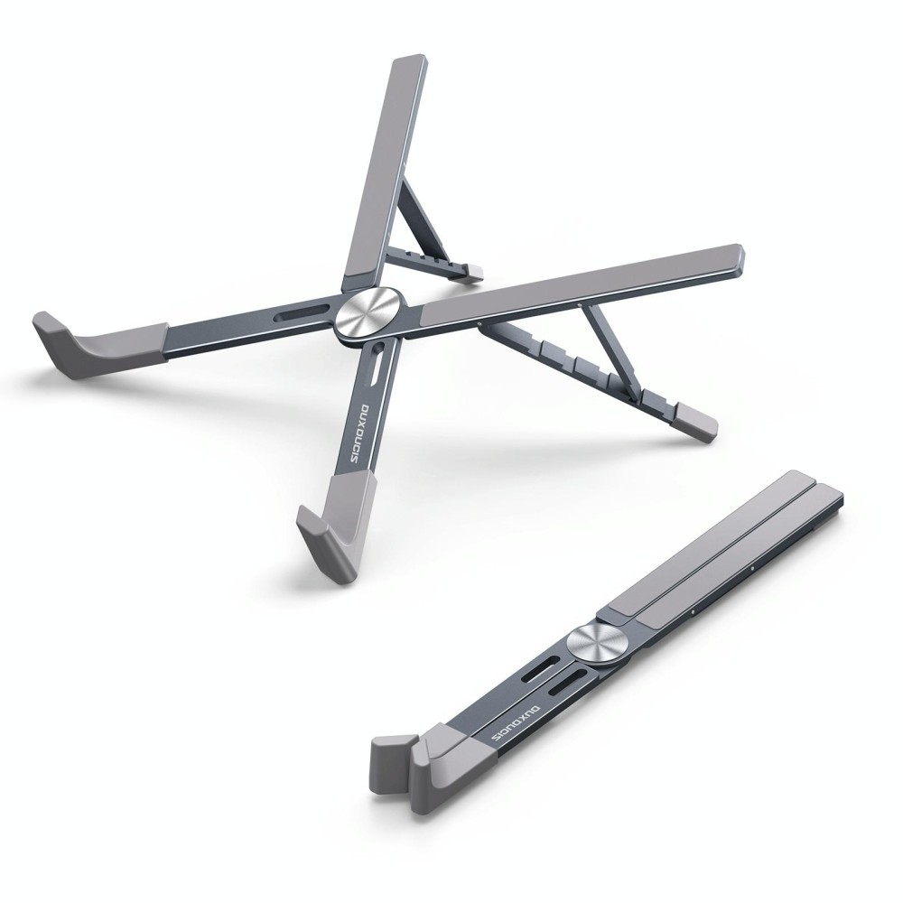 DUX DUCIS Foldable X-shaped Aluminum Laptop Stand(Lead Color)