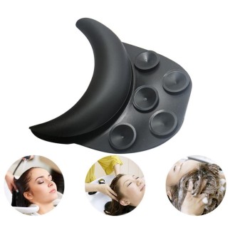 Silicone Suction Cup Hair Wash Pillow Hair Salon Wash Basin Bath Neck Pad Sleep Pillow