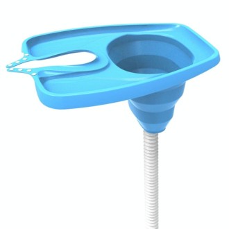 No-Bending Folding Portable Home Care Shampoo Basin(Blue)