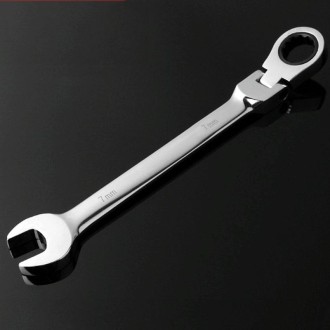 Combination Ratchet Wrench with Flexible Head Dual-purpose Ratchet Tool, Specification: 7mm