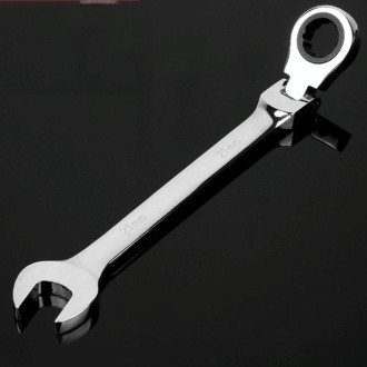 Combination Ratchet Wrench with Flexible Head Dual-purpose Ratchet Tool, Specification: 21mm