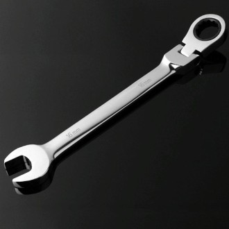 Combination Ratchet Wrench with Flexible Head Dual-purpose Ratchet Tool, Specification: 16mm