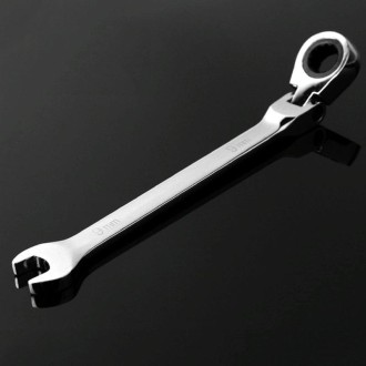 Combination Ratchet Wrench with Flexible Head Dual-purpose Ratchet Tool, Specification: 9mm