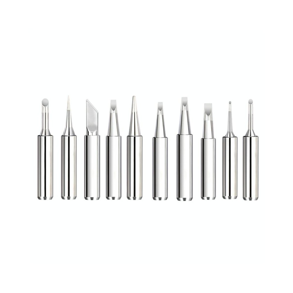 10-in-1  900M-T Internal Heating Soldering Iron Tip  for 936 Sleeve Casing