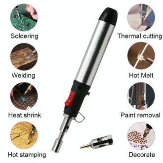 3 in 1 Gas Soldering Iron Gas Torch Pen-Shaped Gas Soldering Iron(A10-01)