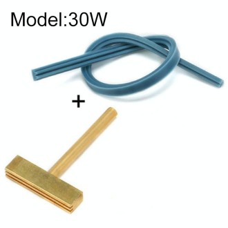 All Copper Liquid Crystal Cable Welding Tool T-shaped Soldering Iron Head, Model:30W