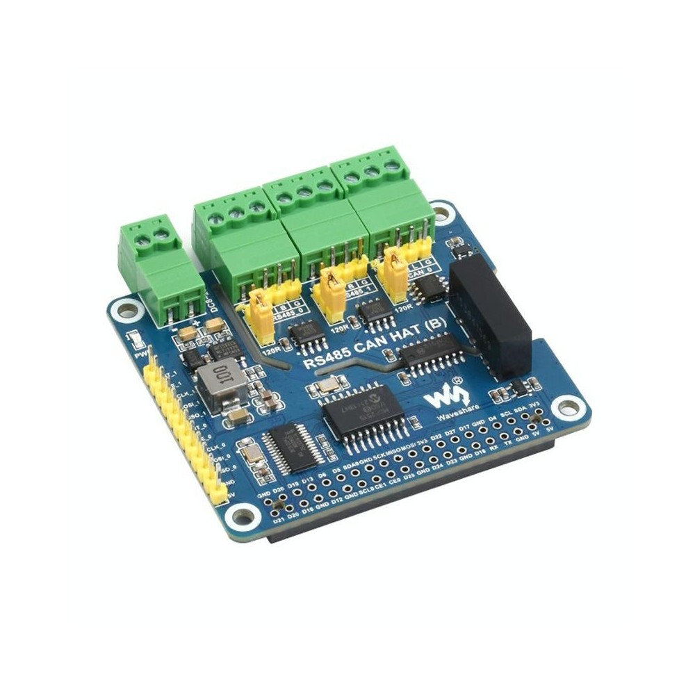 Waveshare Isolated RS485 CAN HAT For Raspberry Pi