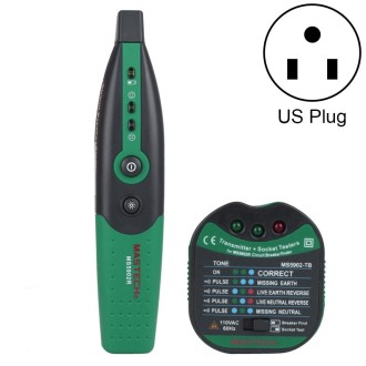 BSIDE MS5902 AC 110V 50Hz Breaker Socket Cable Detector, US Plug