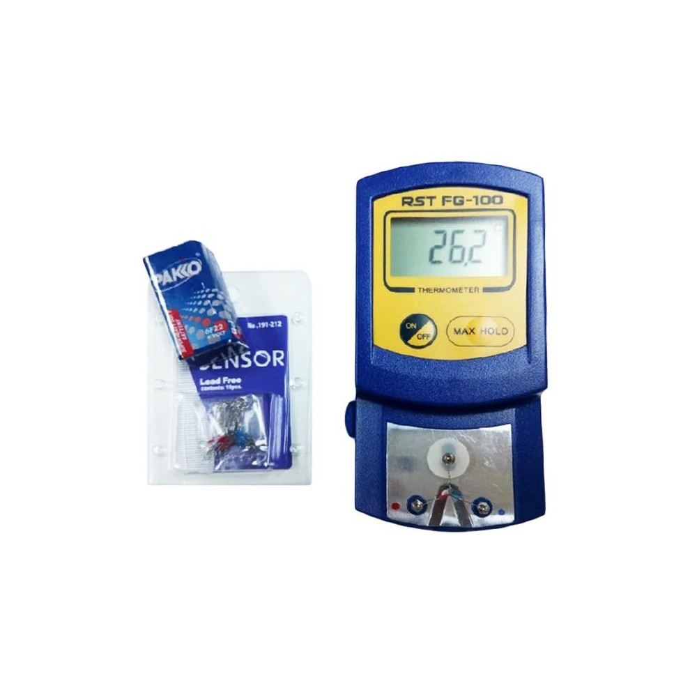 RST FG-100 Soldering Iron Tip Thermometer(Blue)