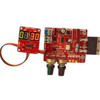 NY-D01 Spot Welding Machine Control Board Adjustment Time Current Digital Display Control Board, Model:100A