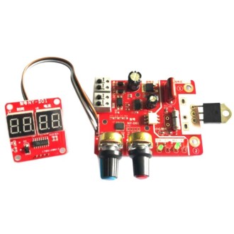 NY-D01 Spot Welding Machine Control Board Adjustment Time Current Digital Display Control Board, Model:100A