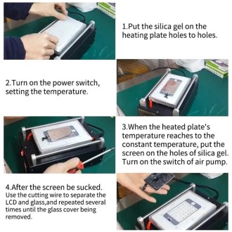 Kaisi NT942 Phone Screen Disassembly Machine(UK Plug)