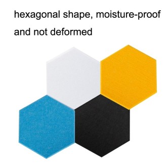 Polyester Fiber Wall Decoration Sound Insulation Cotton Sound Absorbing Board, Style: Without Glue (Lake Blue)